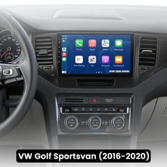 VW Golf Sportsvan 2015-2020 - 10,1" Radio m. Apple CarPlay og Android Auto