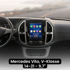 Mercedes Vito 2014-2021 - 9,7" Radio m. Apple CarPlay og Android Auto