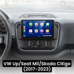VW Up/Seat Mii/Skoda Citigo 17-23 - 9" Radio m. Apple CarPlay og Android Auto