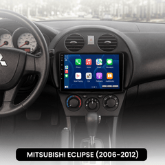 Mitsubishi Eclipse 2006-2012 – Bilmedie Connect 9" radio med Apple CarPlay og Android Auto in car display