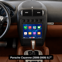 Porsche Cayenne 2006-2009 - 9,7" радио с Apple CarPlay и Android Auto 