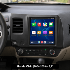 Honda Civic 2004-2009 - 9,7" радио с Apple CarPlay и Android Auto 
