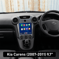 Kia Carens 2007-2011 - 9,7" радио с Apple CarPlay и Android Auto 