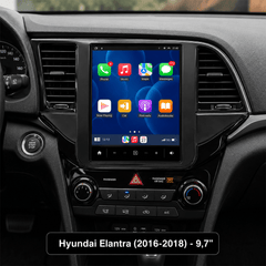 Hyundai Elantra 2016-2018 - 9,7" радио с Apple CarPlay и Android Auto 