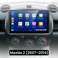 Mazda 2 07-14- 9" Radio m. Apple CarPlay og Android Auto