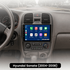 Hyundai Sonata 2004-2008 - 9" радио с Apple CarPlay и Android Auto 
