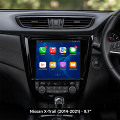 Nissan X-Trail 2014-2021 - 9,7" радио с Apple CarPlay и Android Auto 