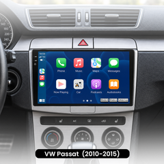VW Passat 2010-2015 - 9/10,1" радио с Apple CarPlay и Android Auto 