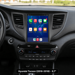Hyundai Tucson 2016-2018 – 9,7" радио с Apple CarPlay и Android Auto 