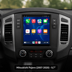 Mitsubishi Pajero 2007-2020 - 9,7" радио с Apple CarPlay и Android Auto 