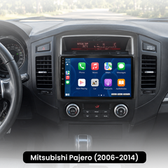 Mitsubishi Pajero 2006-2014 - 9" радио с Apple CarPlay и Android Auto 
