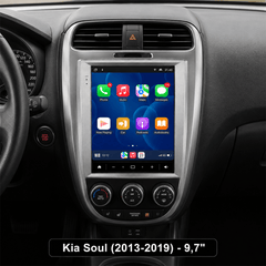 Kia Soul 2013-2019 - 9,7" радио с Apple CarPlay и Android Auto 