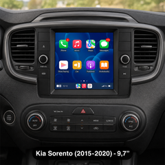 Kia Sorento 2015-2020 - 9,7" радио с Apple CarPlay и Android Auto 