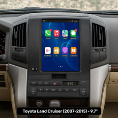 Toyota Land Cruiser 2007-2015 - 9,7" радио с Apple CarPlay и Android Auto 