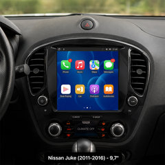 Nissan Juke 2011-2016 – 9,7" радио с Apple CarPlay и Android Auto 