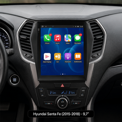 Hyundai Santa Fe 2015-2018 – 9,7" радио с Apple CarPlay и Android Auto 