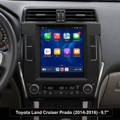 Toyota Land Cruiser Prado 2014-2016 – 9,7" радио с Apple CarPlay и Android Auto 