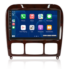 Mercedes S-Klasse 1998-2005 – 9" радио с Apple CarPlay и Android Auto 