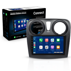 Dacia Logan/Sandero - 9" Radio m. Apple CarPlay og Android Auto