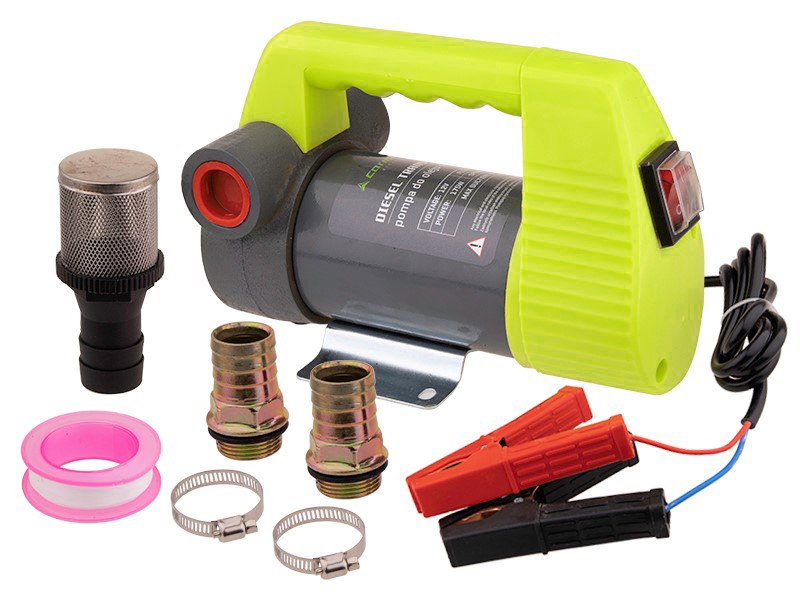12V 175W дизелова помпа с филтър и накрайници