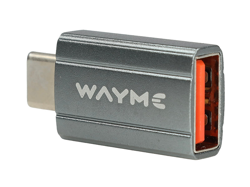 Компактен USB-C към USB адаптер с OTG