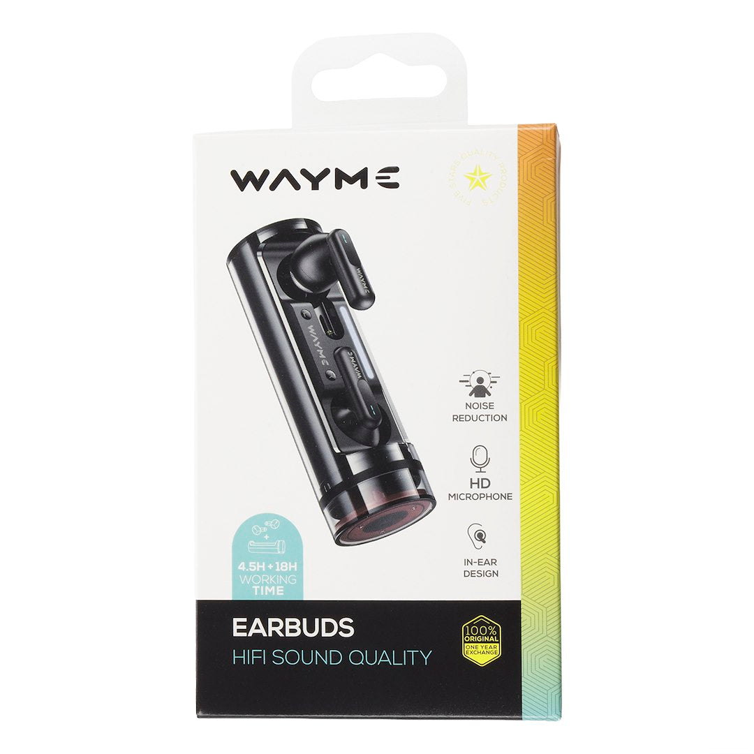 In-ear слушалки WAYME TWS с USB-C калъф за зареждане