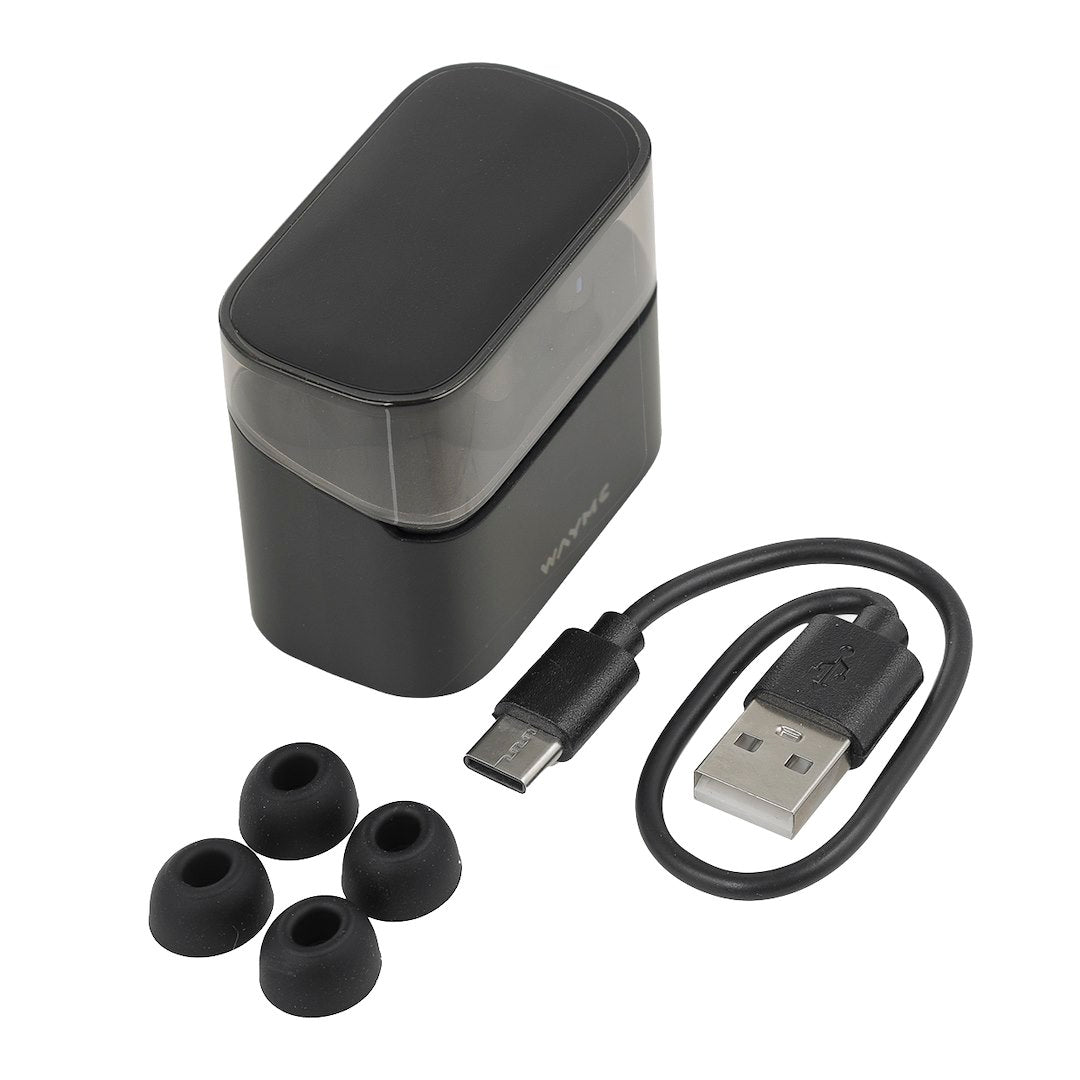 In-ear слушалки с калъф за зареждане и USB-C зареждане