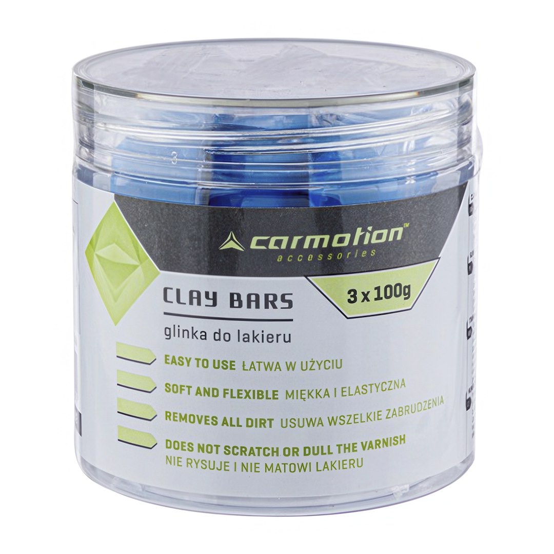 Clay bar за почистване на автомобилна боя 3 x 100 g