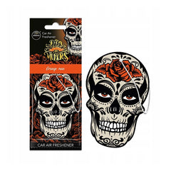 MUERTOS Skull-bilduft med Orange Man Island Driftwood-duft