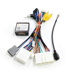 Кабелен комплект за радио с CANBUS модул за Nissan – 20-pin, включително USB, FM и RCA адаптер 