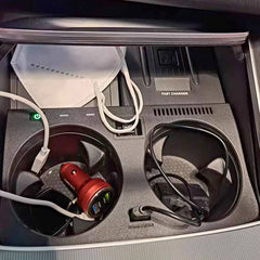 BMW X5/X6/X7 2019-2022 Безжично зарядно за телефон с 15W бързо зареждане 