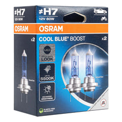 Osram H7 Cool Blue Boost халогенни крушки 12 V 80 W с цокъл PX26d