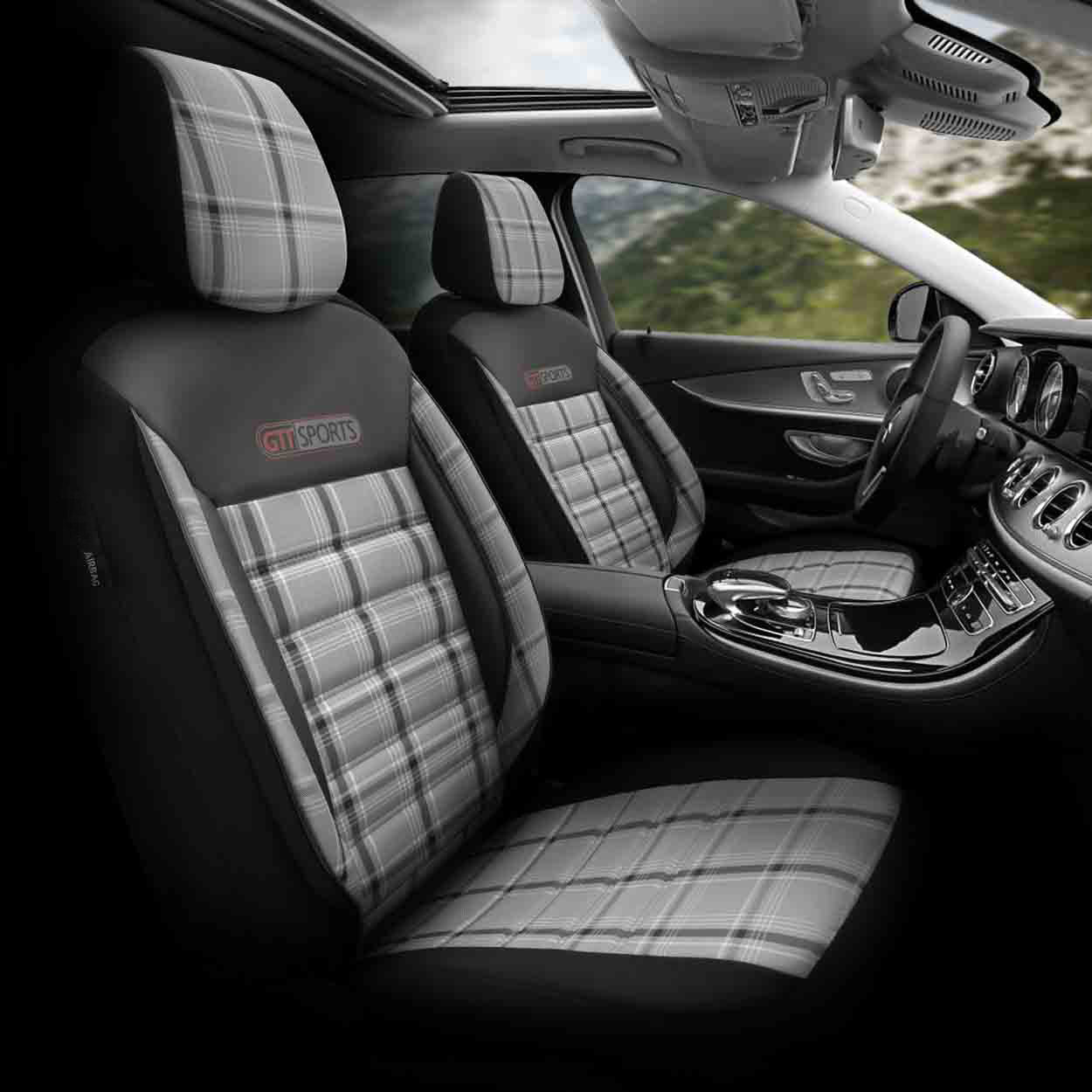 OTOM GTI 811 3-ZIP universelle bilsædeovertræk
