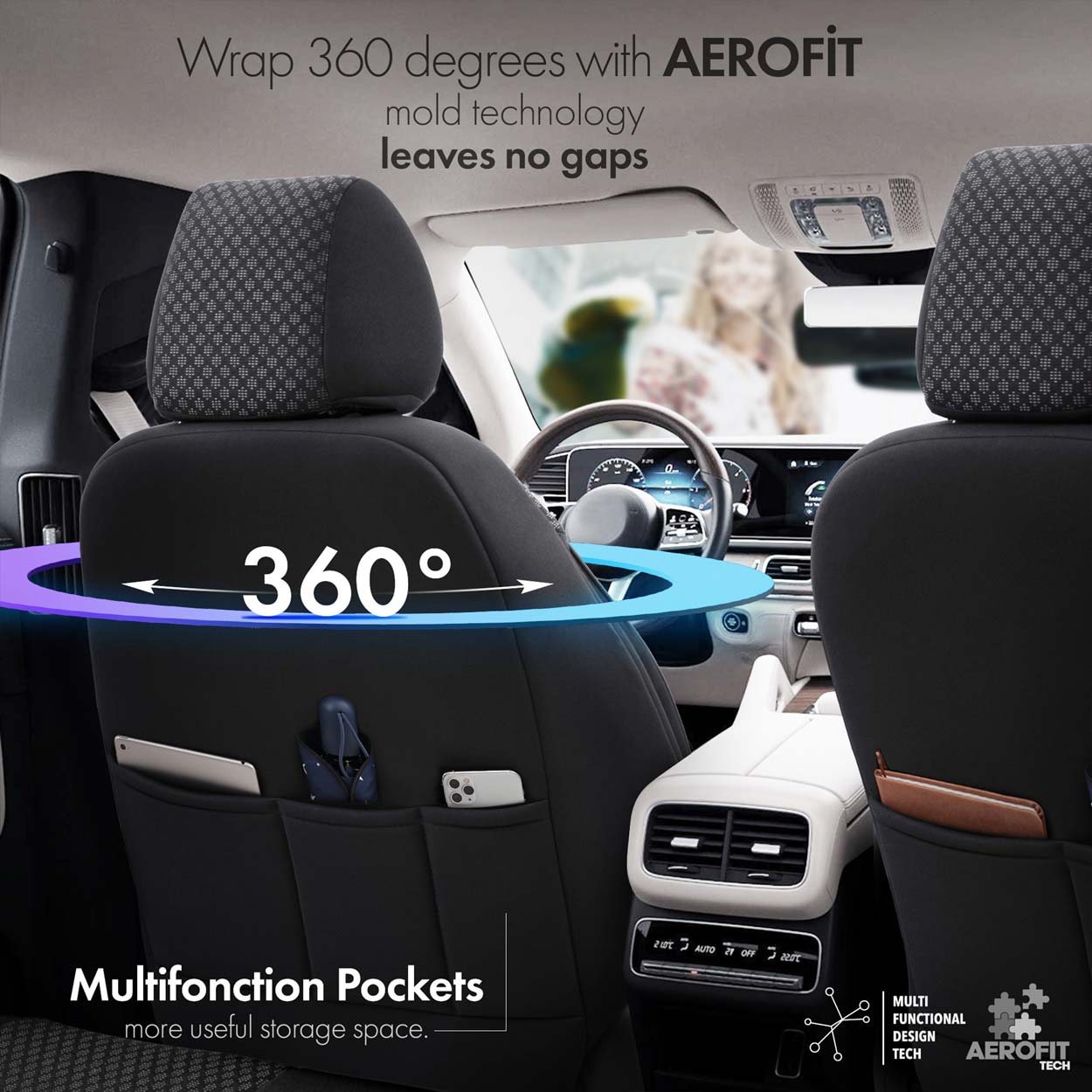 Калъф за седалка OTOM Sport Plus 101 с десен
