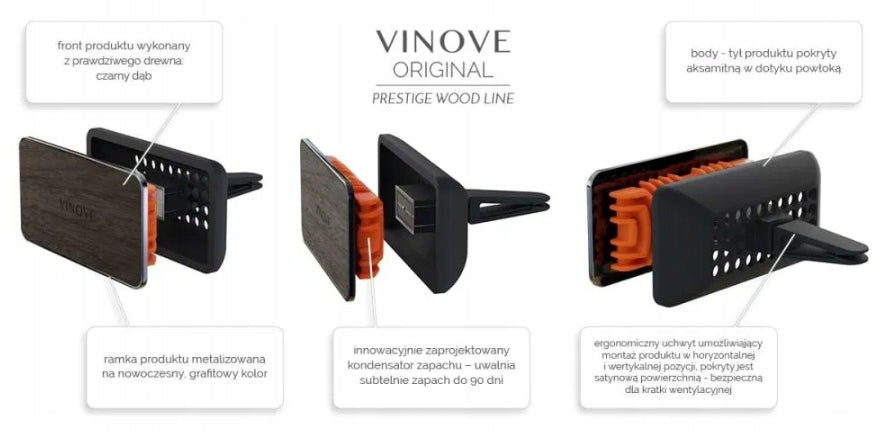 VINOVE Oslo Nature Wood bilduft set forfra