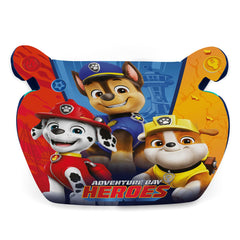 Повдигаща детска седалка за кола с сертификат R129 и дизайн PAW PATROL