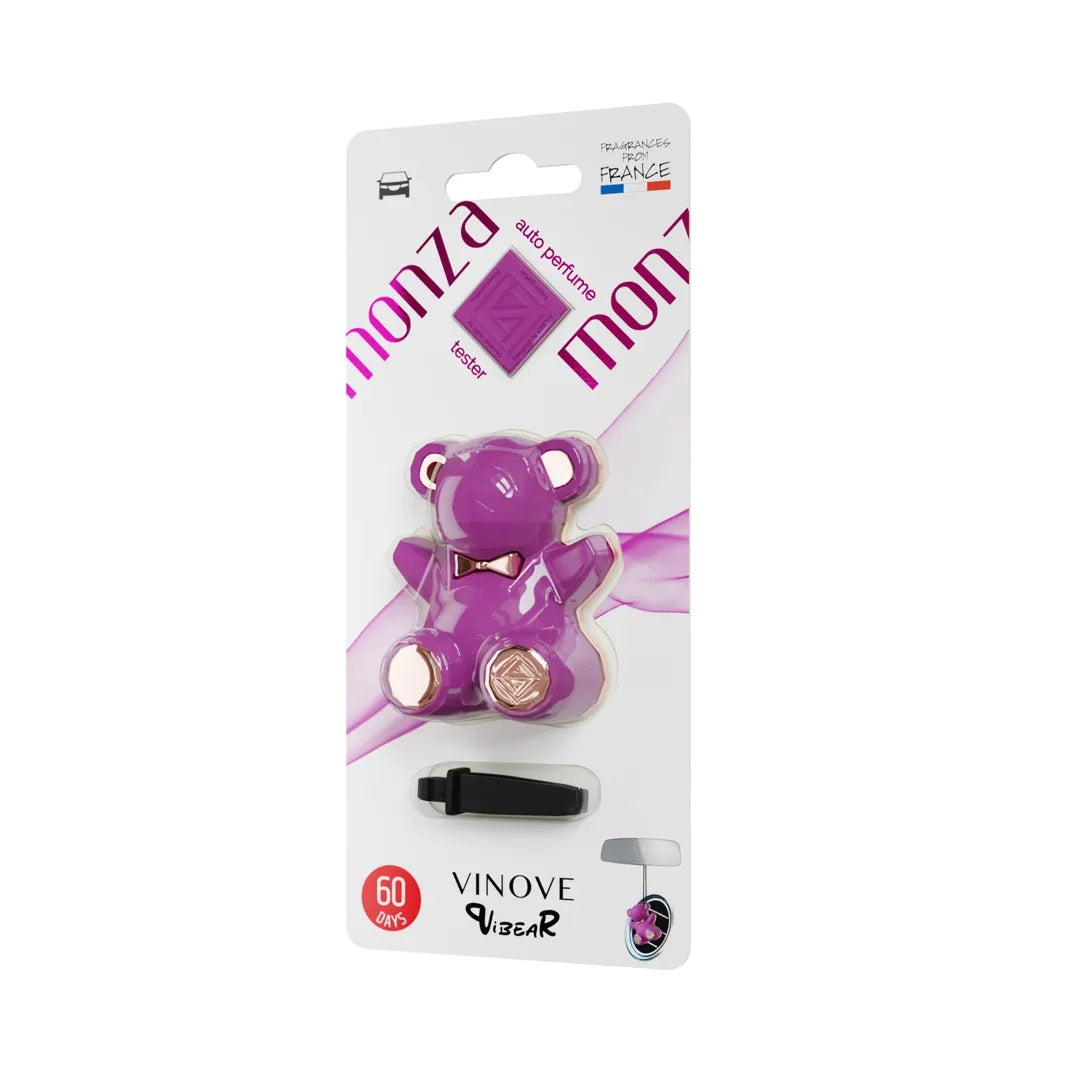 VINOVE ViBEAR Monza bilduft med bjørneinspireret design