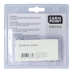 Carpoint заключващи болтове за джанти M14x1,5x26mm D-сферична глава 