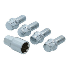 Carpoint заключващи болтове за джанти M14x1,5x26mm D-сферична глава 