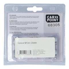 Carpoint заключващи гайки за джанти M12x1,25 E (конично легло) 