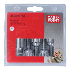 Carpoint заключващи болтове за джанти M12x1,5x26mm C-сферична глава 