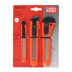 Комплект ножове Carpoint, 3 части 