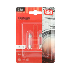 Carpoint Premium автомобилни крушки 12V C5W, 2 бр. 
