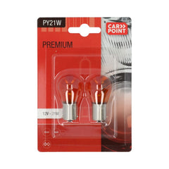 Carpoint Premium автомобилни крушки 12V PY21W – 2 бр. 