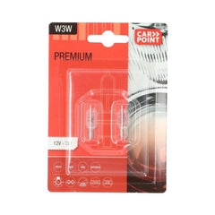 Carpoint Premium автомобилни крушки 12V W3W 2 бр. 