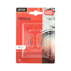 Carpoint Premium автомобилни крушки 12V WY5W 2 бр. 