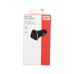 Carpoint 12/24V двоен USB-A автомобилен заряден адаптер 2,5 A 