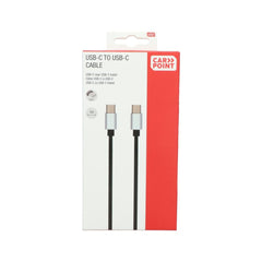 Carpoint USB-C към USB-C кабел, 1 метър 