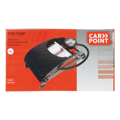 Carpoint Premium помпа за гуми с двоен цилиндър 