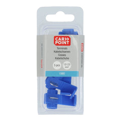 Бърз конектор Carpoint 1560 син, 5 бр. 
